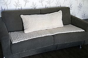 Large cushion and cover
